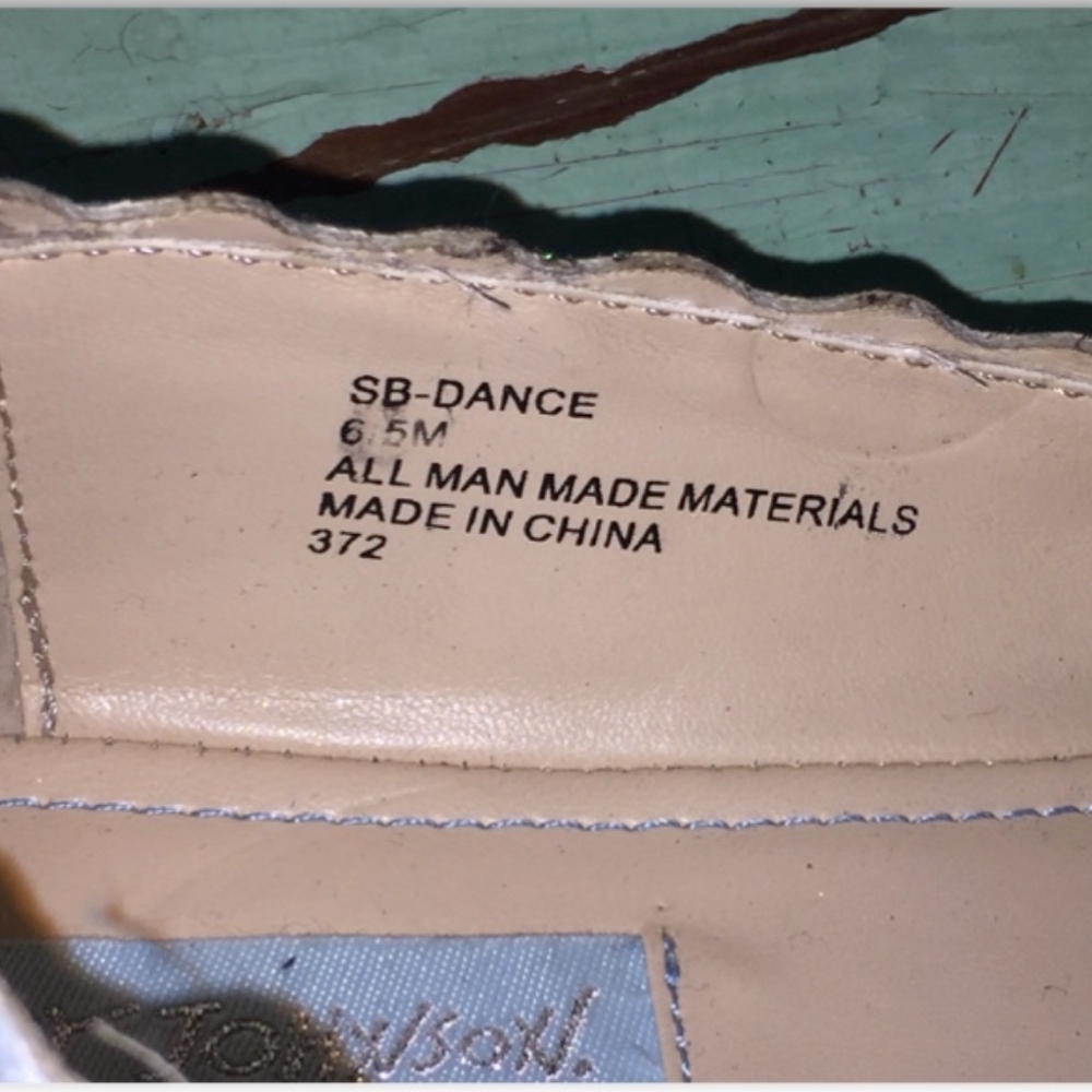 Betsey Johnson 'Dance' Slip On Glitter Flats - Picture 4 of 8